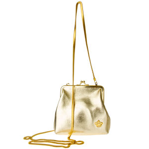 Anna Lou of London Clutch/Cross Body Bag - Gold