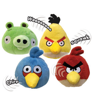 Angry top bird plush