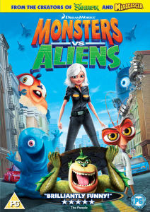 Monsters Vs Aliens DVD Zavvi Ireland - Main Image