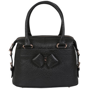 Ted Baker Auklet Leather Bow Bowler Bag - Black
