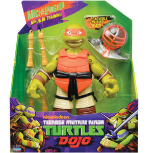 Teenage Mutant Ninja Turtles Dojo Michelangelo in Training