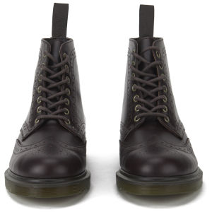 Dr. Martens Men s Core Affleck Brogues Leather Boots Dark Brown Allsole