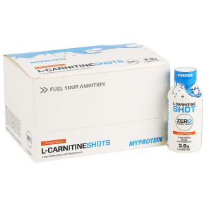 L-Carnitine Amino Acid Shot - 12 x 60ml - Orange