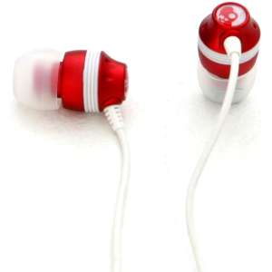 White top skullcandy earbuds