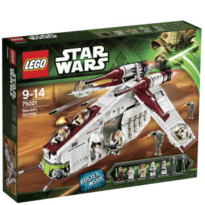 LEGO Wars: Republic Gunship[TM] (75021) Toys - Zavvi US