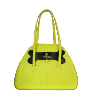 ★vivienne westwood★DAISY バケットバッグ Dino グリーン Vivienne Westwood Women's Daisy Small Drawstring Bucket Bag