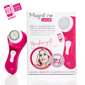 MAGNITONE London Lucid Facial Brush Pink - Limited Edition by Pixie Lott (Travel Size)