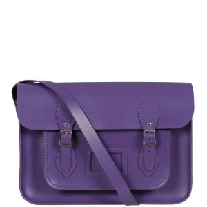 The Cambridge Satchel Company 14 Inch Leather Satchel - Purple