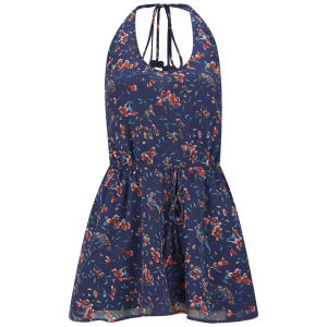 French Connection Women's Andreanna Beach Playsuit - Blue Pint - S - Blue