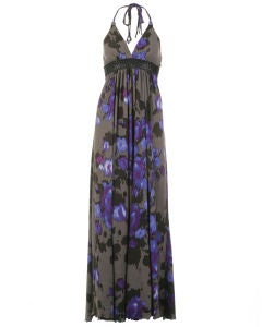 chinese dress ladies Firetrap Bella Multiprint Maxi Dress Size S – Whispers Dress Agency main image 0