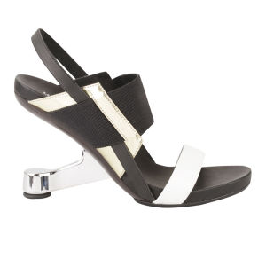 United Nude Women's Eamz Mika Heels - Black/Gold | Allsole