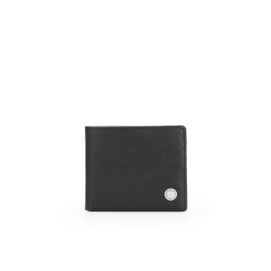 Calvin Klein Jeans Seal Slimfold 8cc Leather Wallet - Black