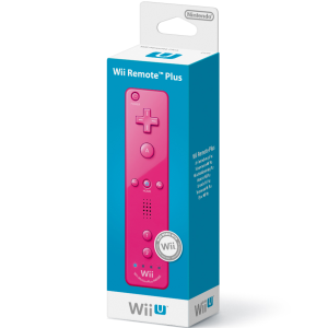 Wii U Remote Plus Pink Zavvi