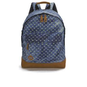 Mi-Pac Premium Distressed Denim Backpack - Denim