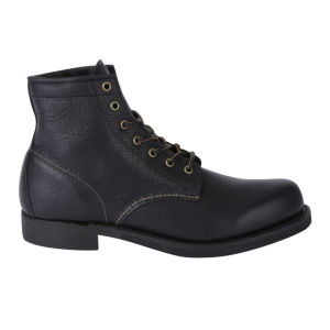 Frye Men s Arkansas Mid Lace up Leather Boots Black Coggles