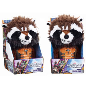 Marvel Guardians of the Galaxy Rocket Raccoon Medium Talking Plush  Merchandise - Zavvi US