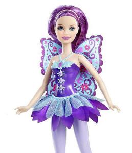 Barbie A Fairy Secret Doll (Purple) Toys Zavvi US