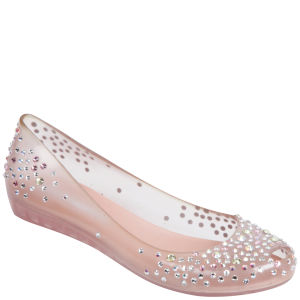 メリッサ　スワロフスキー Melissa J MASKREY SWAROVSKI J. Maskrey for MELISSA Couture Ultragirl Shoes Flats Sz 6