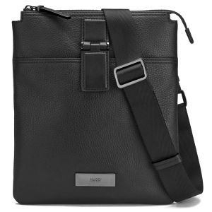 Hugo boss shoulder 2025 bag mens leather