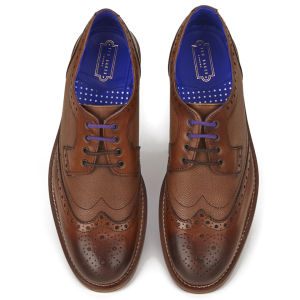 Ted Baker Men s Cassiuss 3 Leather Brogues Tan Allsole