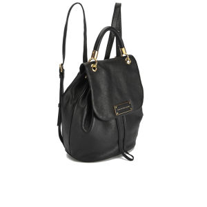 Marc by Marc Jacobs Too Hot To Handle Classic Leather Backpack - Black |  Coggles