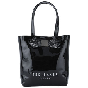 Ted Baker Women's Ticon Metallic Small Bow Gem Icon Bag - Black