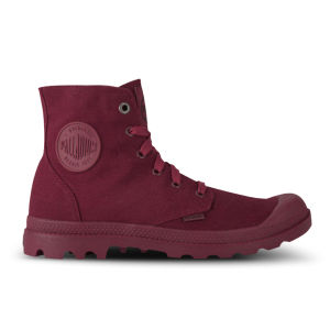 Palladium Men s Monochrome Boots Maroon Allsole