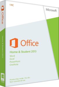 Microsoft Office Home and Student 2013 - 1 User/PC