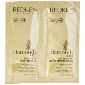 Redken Diamond Oil Shampoo and Conditioner Sachets