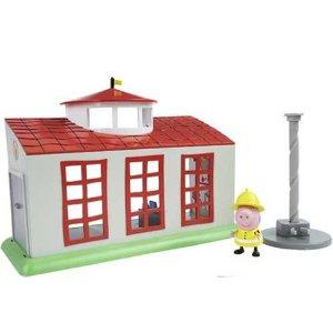Peppa pig fire on sale station playset