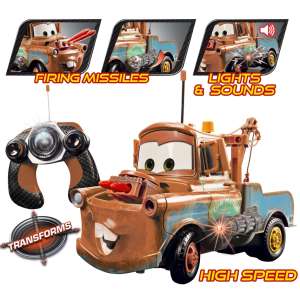 Remote control tow mater clearance
