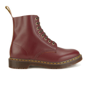 Dr. Marten s Men s Archive Pascal 8 Eye Leather Boots Oxblood Vintage Smooth Allsole