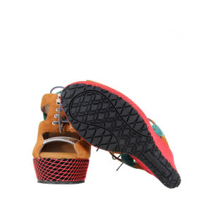 adidas Originals x Opening Ceremony Women's OC New York Saddle Silver Wedge  Sandals - Multi | Allsole