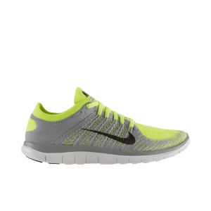 Veilig mannelijk boerderij Nike Men's Free 4.0 Flyknit Natural Running Shoes - Wolf Grey/Volt Green  Sports & Leisure - Zavvi CA