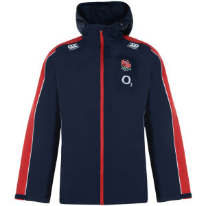 Canterbury Men s England Full Zip Rain Jacket Navy Sports Leisure Zavvi UK