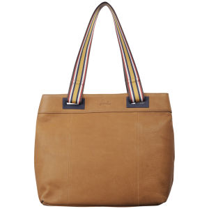 Joules Leather Tote Bag Tan Allsole