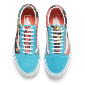 Vans Women s Old Skool Peacock Trainers Multi Allsole