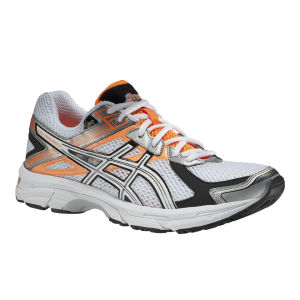 Asics Herren Gel Trounce 2 Trainingsschuhe weiB schnee orange Sports Leisure Zavvi