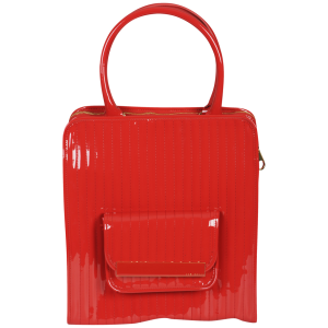 Ted Baker Juju Enamel Pocket Shopper - Red