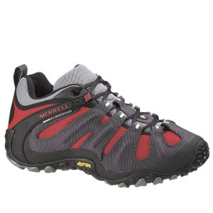 kort plejeforældre hybrid Merrell Men's Chameleon Wrap Slam Hiking Shoes - Charcoal/Red |  ProBikeKit.com