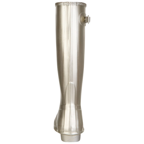 Hunter Women s Original Tall Metallic Wellies Gold Allsole