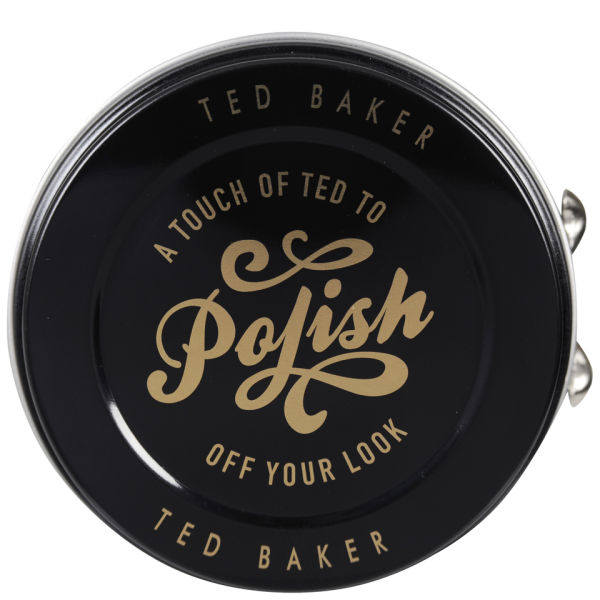 Ted Baker Provo Carbon Fiber Cufflink - Black
