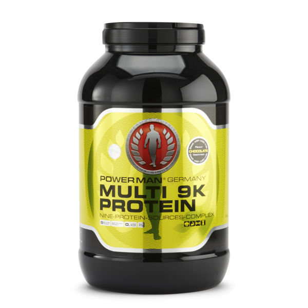 PowerMan Multi 9K Protein - Chocolate - 2.3kg PowerMan Multi 9K Protein - Chocolate - 2.3kg