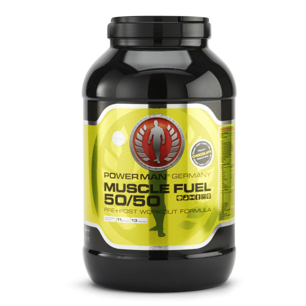 PowerMan Muscle Fuel 50/50 - Vanilla - 3kg PowerMan Muscle Fuel 50/50 - Vanilla - 3kg