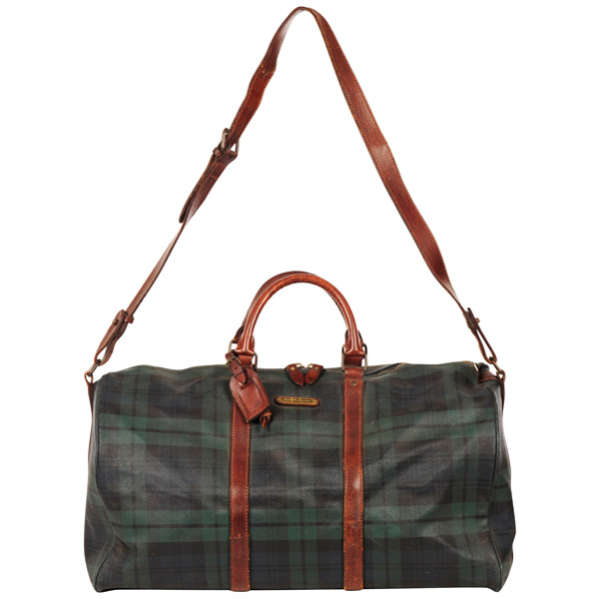 Polo Ralph Lauren Vintage Men s Checked Holdall