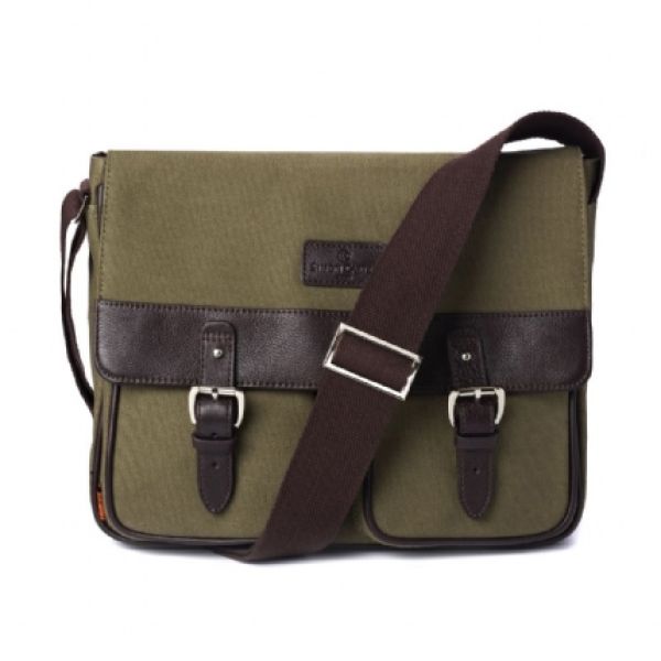 Simon Carter Rye Satchel - Khaki
