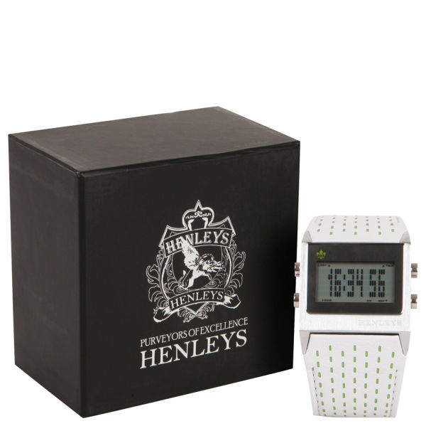 Henleys Men s Square Face Digital Watch