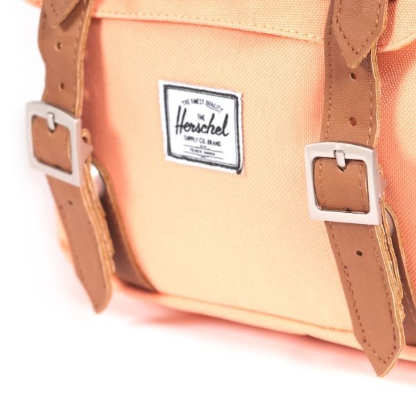 Herschel Supply Co. Little America Mid Volume Canvas Backpack - Coral