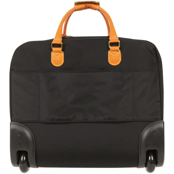 Bric's X -Bag X -Travel Trolley Business Briefcase - Black/Tan