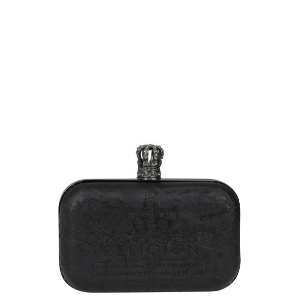 Religion Royalty Hard Case Clutch